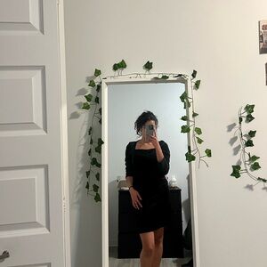 Black dress long sleeve